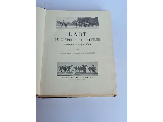 Geschiedkundig boek l'art de conduire et... - afbeelding 5 van  10