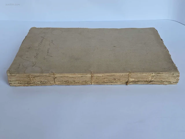 Geschiedkundig boek l'art du... - afbeelding 2 van  7
