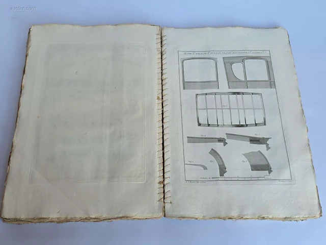 Geschiedkundig boek l'art du... - afbeelding 7 van  7