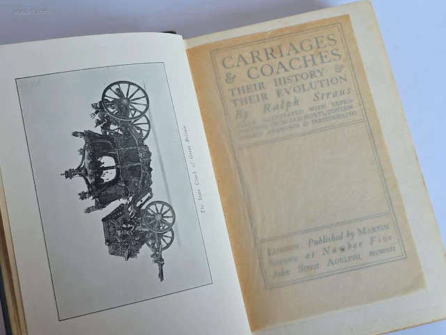 Geschiedkundig boeken coachbuilding list of coach... - afbeelding 10 van  10