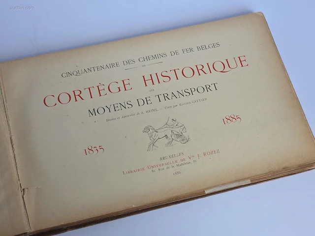 Geschiedkundig boeken cortege historique, denis... - afbeelding 9 van  10