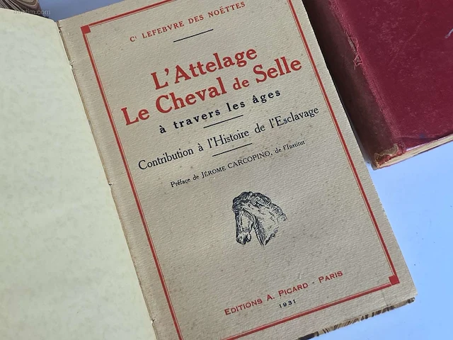 Geschiedkundig boeken horsemanship (13x) - afbeelding 3 van  12