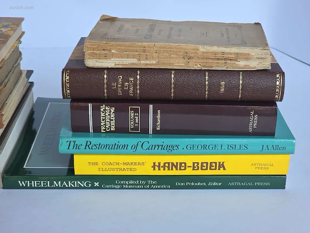 Geschiedkundig boeken koetsenbouw (12x) - afbeelding 3 van  10
