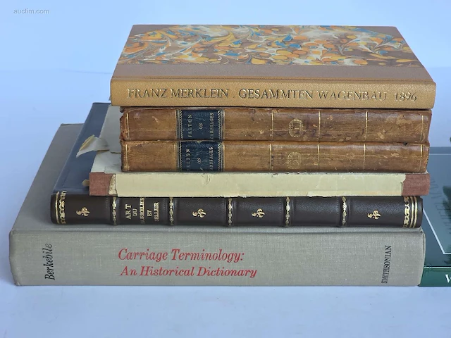 Geschiedkundig boeken koetsenbouw (12x) - afbeelding 4 van  10