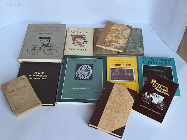 Geschiedkundig boeken koetsenbouw (12x) - afbeelding 5 van  10