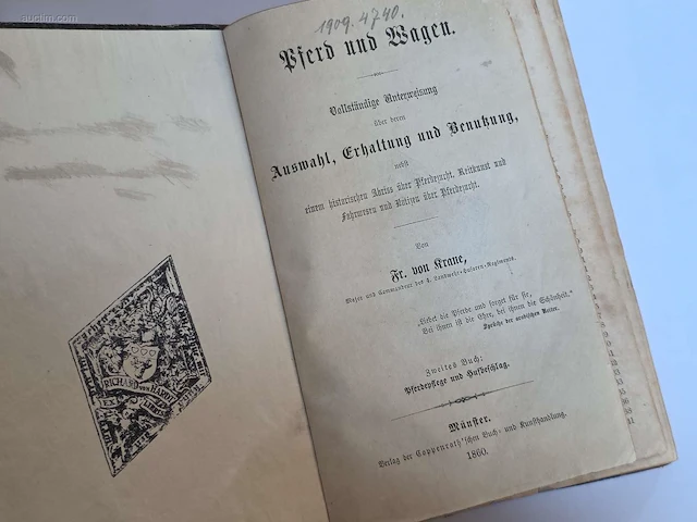 Geschiedkundig boeken paardenkennis de l'ecurie,... - afbeelding 13 van  15