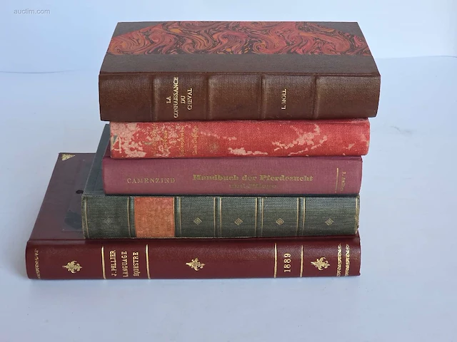 Geschiedkundig boeken paardenkennis gründsatze... - afbeelding 1 van  8
