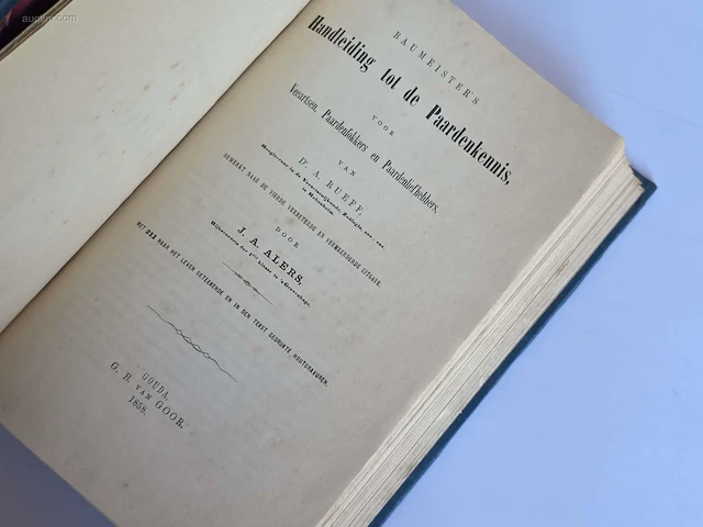 Geschiedkundig boeken paardenkennis het van den... - afbeelding 8 van  8