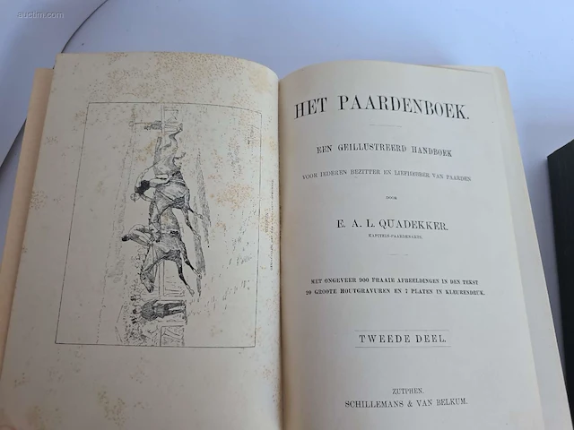 Geschiedkundig boeken paardenkennis het... - afbeelding 8 van  10