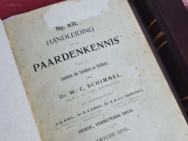 Geschiedkundig boeken paardenkennis hoofs in the... - afbeelding 5 van  9