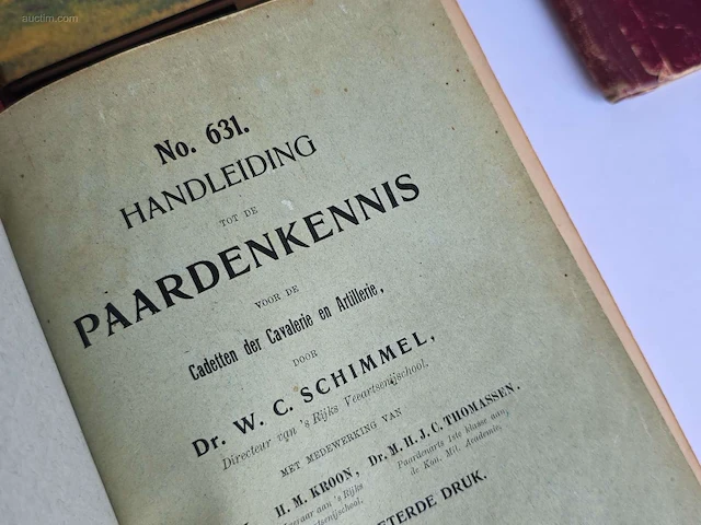 Geschiedkundig boeken paardenkennis hoofs in the... - afbeelding 6 van  9
