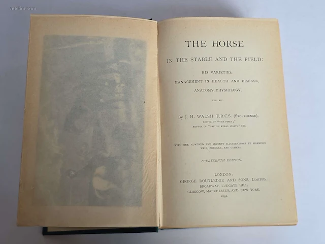 Geschiedkundig boeken paardenkennis le cheval,... - afbeelding 14 van  14