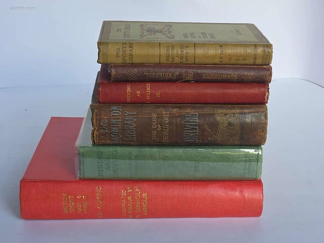 Geschiedkundig boeken paardenkennis the sports... - afbeelding 1 van  11