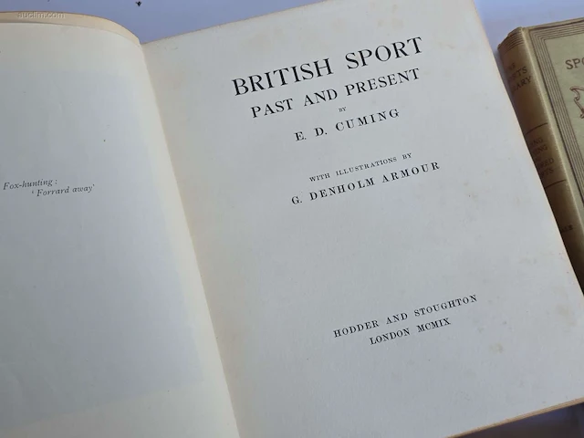 Geschiedkundig boeken paardenkennis the sports... - afbeelding 7 van  11