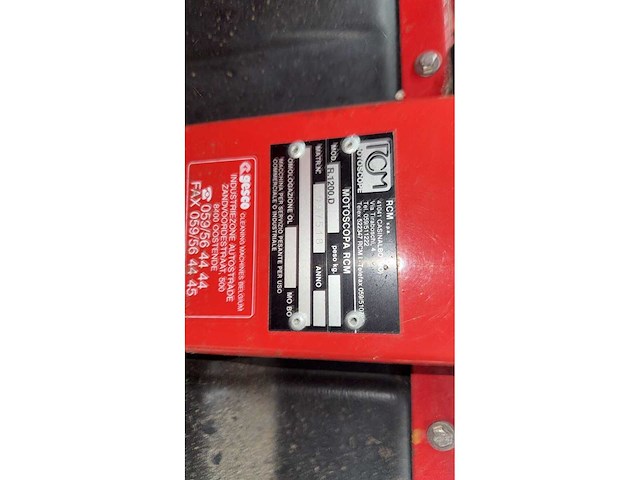 Gesco - r1200d - zelfrijdende veegmachine - afbeelding 7 van  16