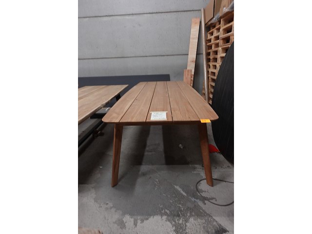 Gescova outdoor tafel teak - afbeelding 1 van  4