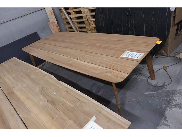 Gescova outdoor tafel teak - afbeelding 3 van  4