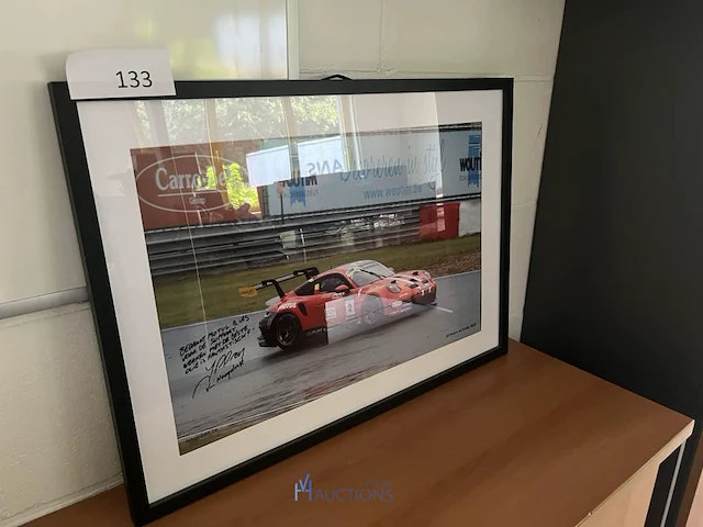 Gesigneerd fotokader 24 hours of zolder 2023 - afbeelding 1 van  2