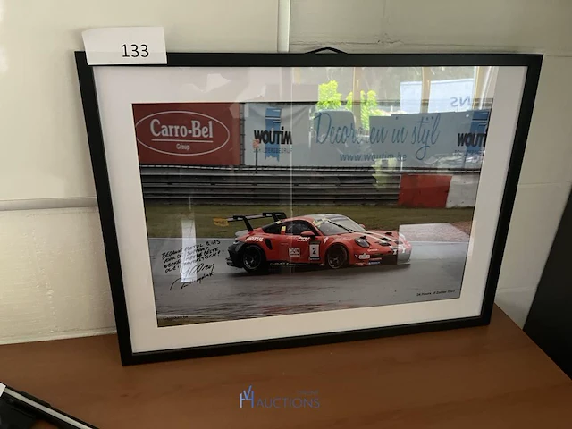 Gesigneerd fotokader 24 hours of zolder 2023 - afbeelding 2 van  2