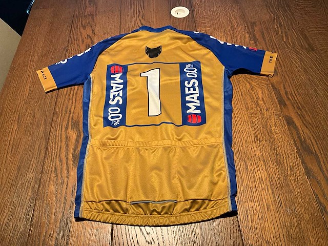 Gesigneerd wielershirt the wolfpack maes - afbeelding 7 van  8