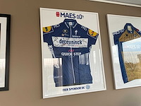 Gesigneerd wielershirt the wolfpack maes