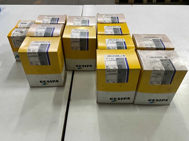 Gesipa diverse maten blindklinknagels (13x) - afbeelding 1 van  8