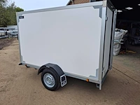 Gesloten aanhangwagen 2.50x1.50x1.35m 750kg