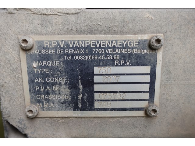 Gesloten aanhangwagen r.p.v. - afbeelding 2 van  11