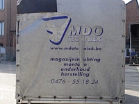 Gesloten kipaanhangwagen saris - afbeelding 9 van  15