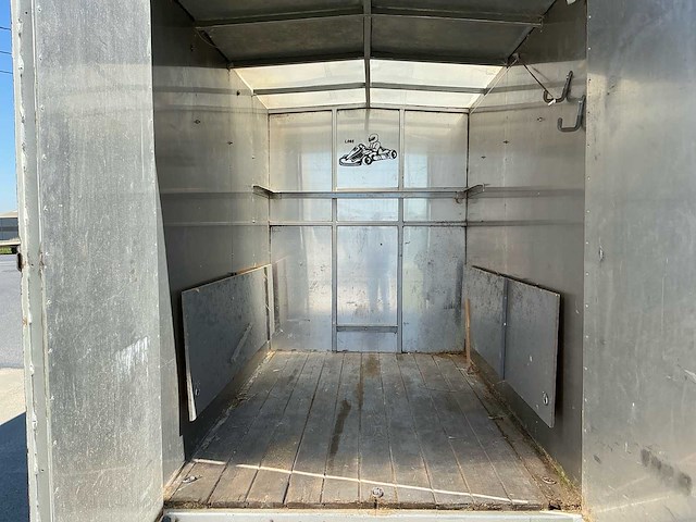 Gesloten opbouw aanhangwagen - afbeelding 9 van  9