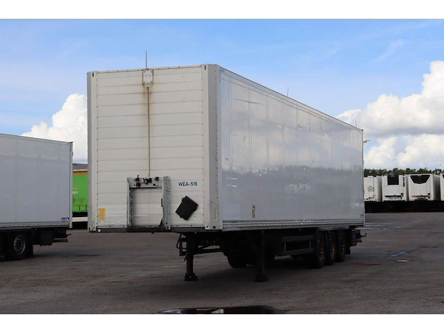Gesloten oplegger schmitz cargobull scb*s3b 2019 - afbeelding 1 van  1