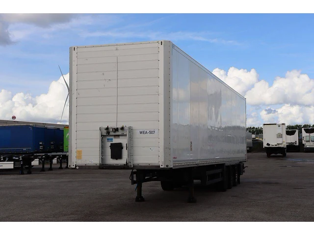 Gesloten oplegger schmitz cargobull scb*s3b 2019 - afbeelding 1 van  1