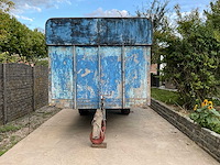 Gesloten vee-/dierenaanhangwagen - afbeelding 4 van  11