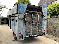 Gesloten vee-/dierenaanhangwagen - afbeelding 7 van  11