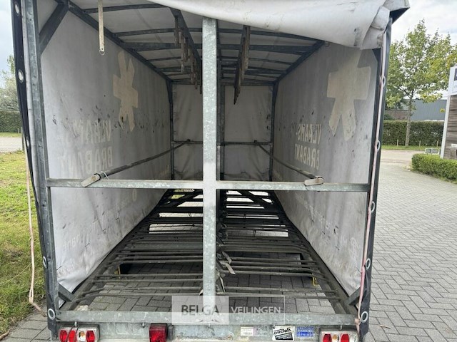 Gesloten zeil aanhangwagen drowa (fietsvervoer 30x) met disselbak - afbeelding 2 van  36