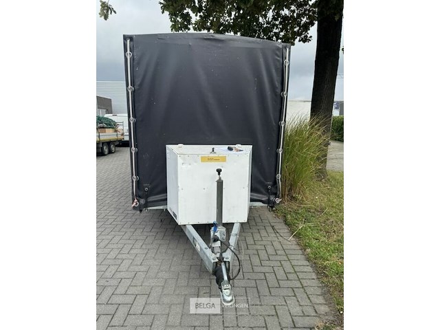 Gesloten zeil aanhangwagen drowa (fietsvervoer 30x) met disselbak - afbeelding 4 van  36