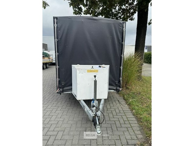 Gesloten zeil aanhangwagen drowa (fietsvervoer 30x) met disselbak - afbeelding 1 van  36