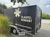 Gesloten zeil aanhangwagen drowa (fietsvervoer 30x) met disselbak - afbeelding 33 van  36