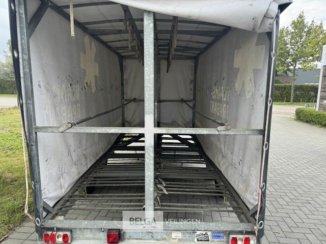 Gesloten zeil aanhangwagen drowa (fietsvervoer) met disselbak - afbeelding 3 van  36