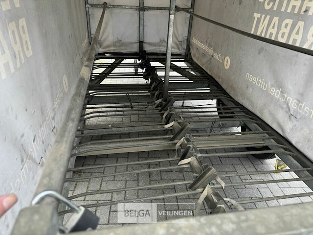 Gesloten zeil aanhangwagen drowa (fietsvervoer) met disselbak - afbeelding 7 van  36