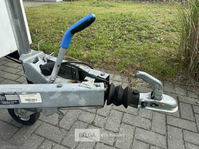 Gesloten zeil aanhangwagen drowa (fietsvervoer) met disselbak - afbeelding 16 van  36
