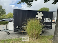 Gesloten zeil aanhangwagen drowa (fietsvervoer) met disselbak - afbeelding 31 van  36
