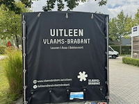 Gesloten zeil aanhangwagen drowa (fietsvervoer) met disselbak - afbeelding 35 van  36