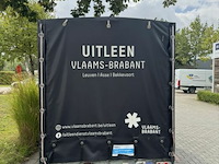 Gesloten zeil aanhangwagen drowa (fietsvervoer) met disselbak - afbeelding 36 van  36