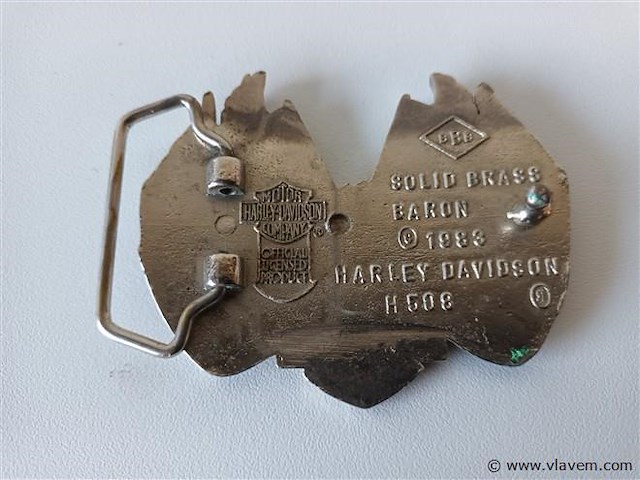 Gesp harley davidson - afbeelding 3 van  3