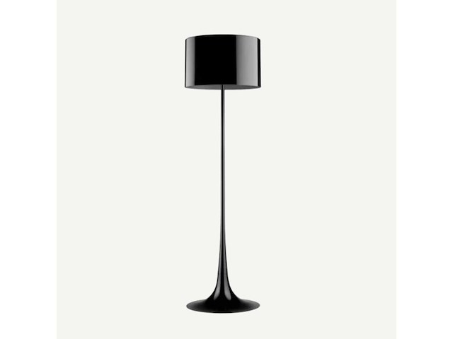 Gesponnen vloerlamp (2 dozen) zwart - afbeelding 1 van  6