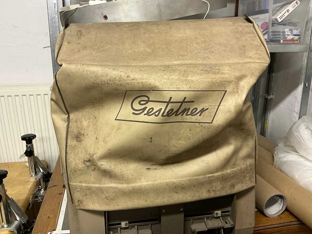 Gestetner 400 retro manuele druk machine - afbeelding 8 van  8