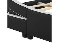 Gestoffeerde laadbak 140x200cm met led-verlichting en een lattenbedbodem - afbeelding 5 van  5