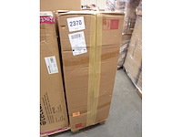 Gestoffeerde opbergdoos met halve cirkelvormige kant van het bed - afbeelding 9 van  9