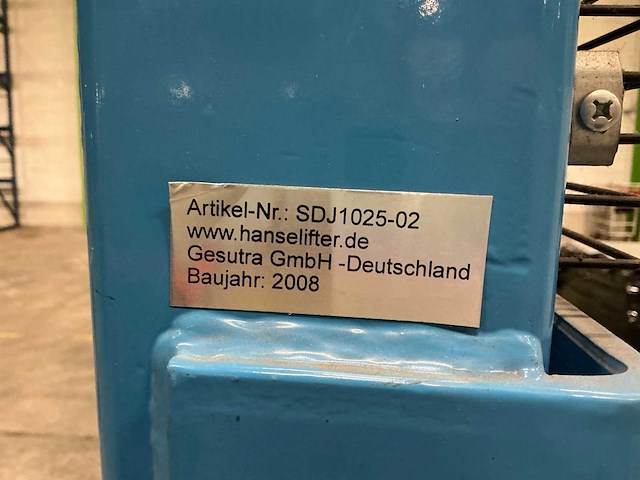 Gesutra sdj 1025 stapelaar - afbeelding 3 van  13
